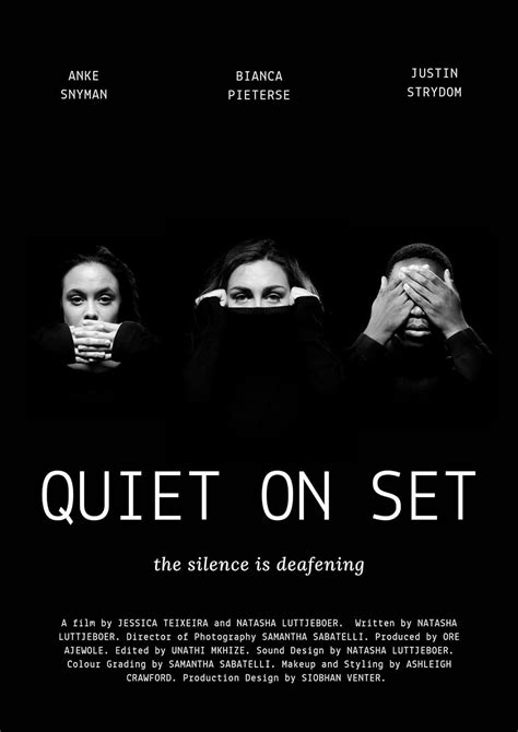 quiet on the set no talking